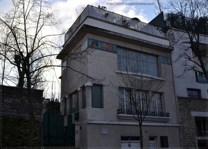 Montmartre : La maison de Francisque Poulbot