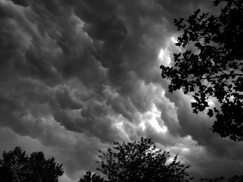 Orage sur Chatel-Guyon...