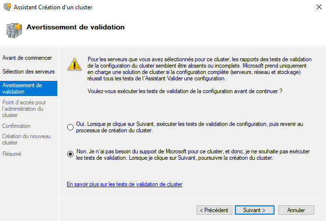 Configurer un serveur SFTP en failover sur Windows Serveur Core 2022