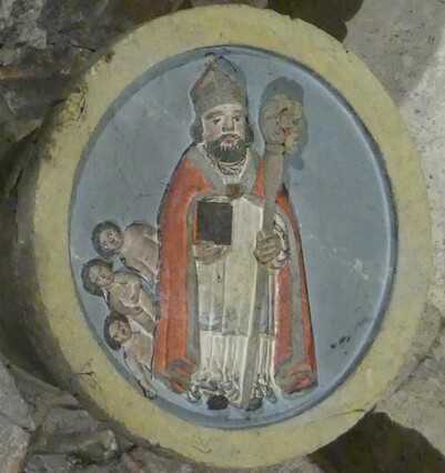 Clé de voûte saint Nicolas