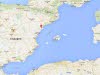 L'accident s'est situé à hauteur de Freginals, en Catalogne. Capture d'écran Google Maps