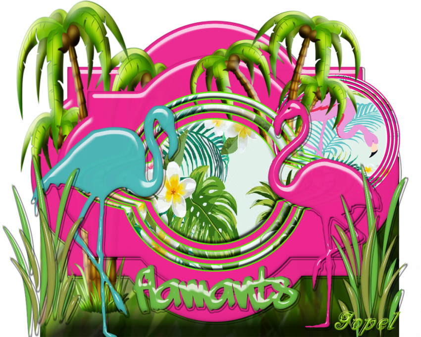 Les Flamants Kit été par Jopel