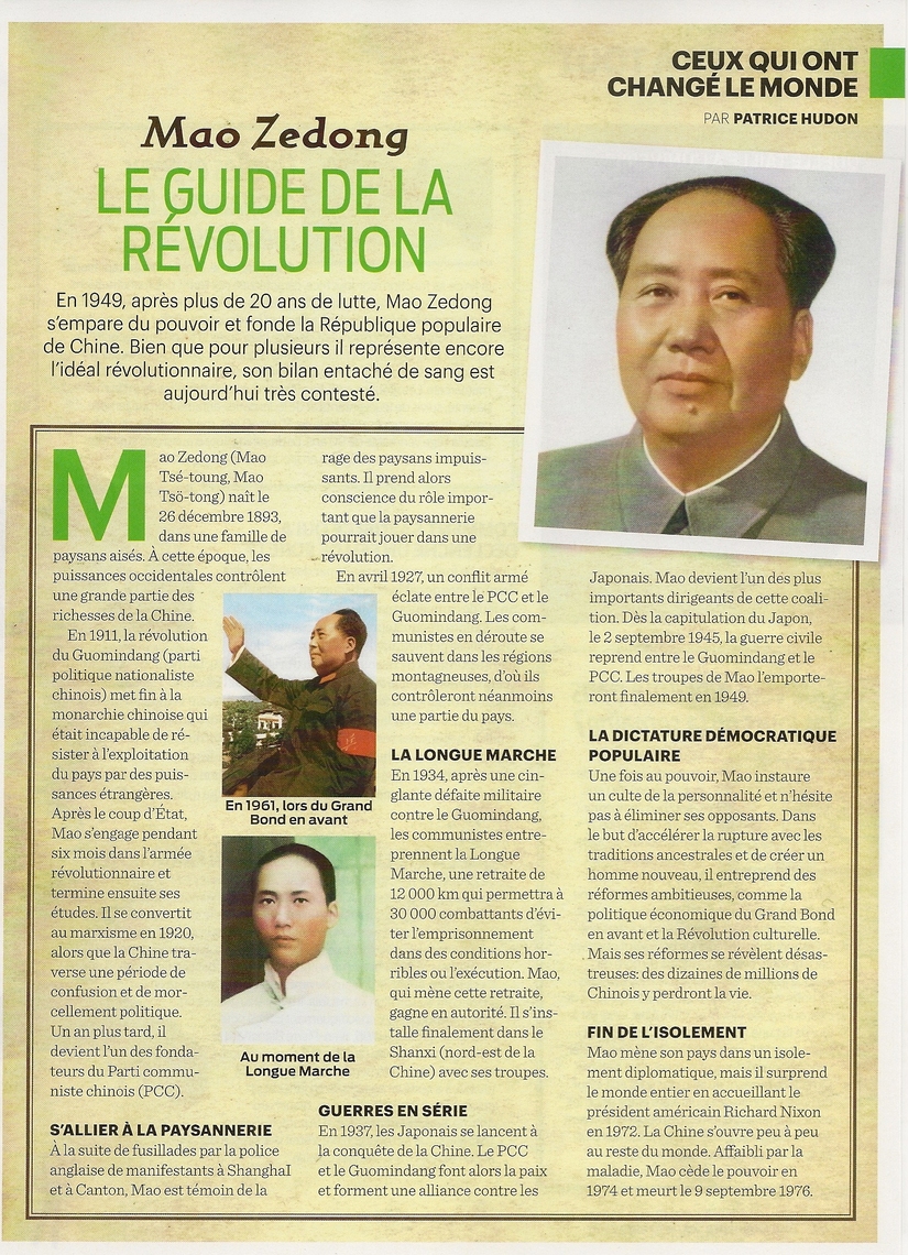 Mao Zedong - Le guide de la révolution