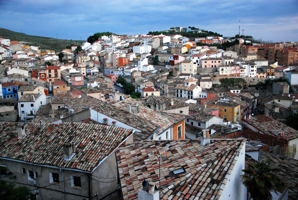 Mancha - Cuenca - Les toits de la ville