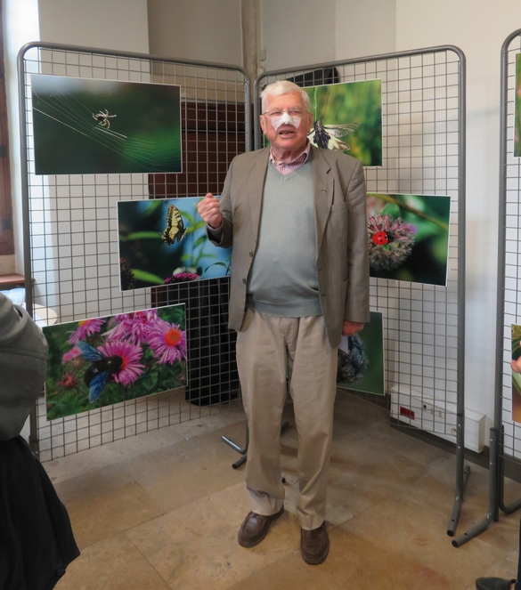 Jean Ponsignon expose ses magnifiques photos d'insectes à l'Office du tourisme de Châtillon sur Seine