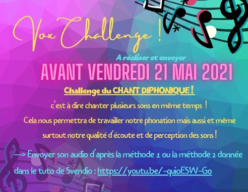 Vox challenge n°11