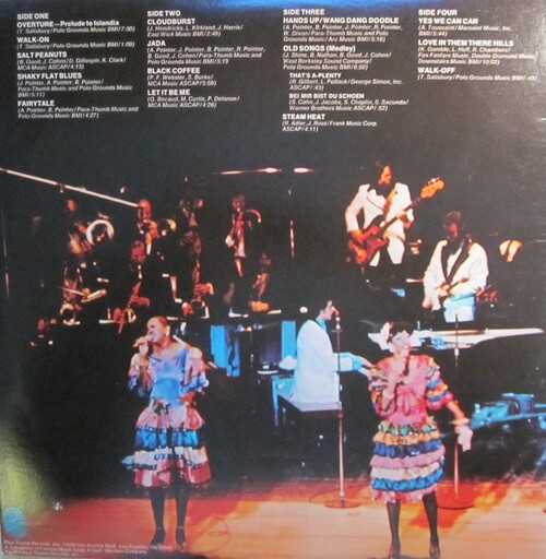 The Pointer Sisters : Album " The Pointer Sisters Live At The Opera House " Blue Thumb Records BTS 8002 [ US ]