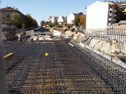 Avancement de la station 14 du métro
