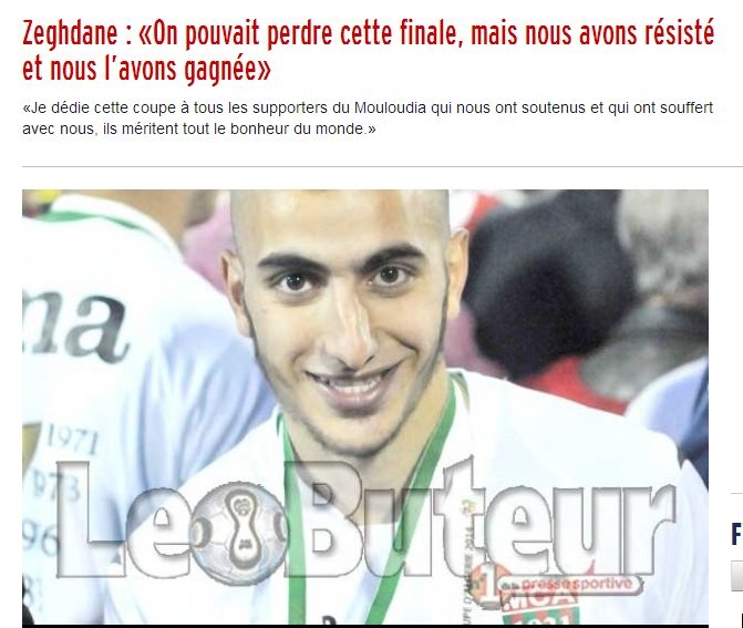 jeudi 01.05.2014 à Blida Finale MCA-JSK 1-1 (5-4 aux tirs au but)