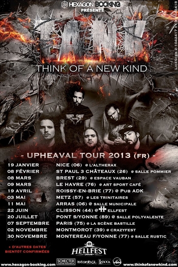 T.A.N.K_Upheaval Tour 2013
