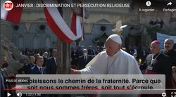 En janvier, le Pape prie pour les victimes de persécutions religieuses - VA