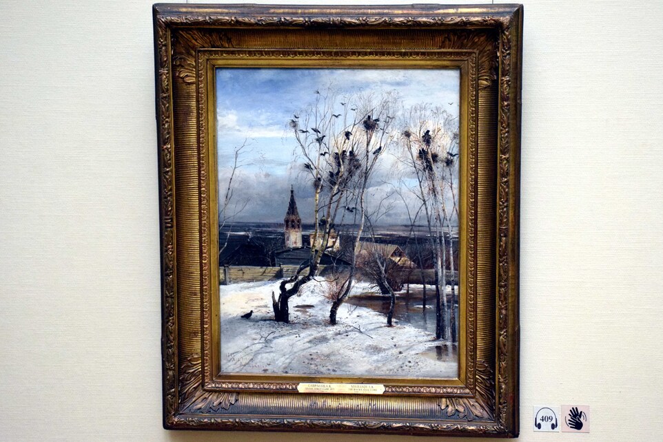 Moscou - Galerie Tretiakov - Les freux sont de retour par Alexeï Savrassov
