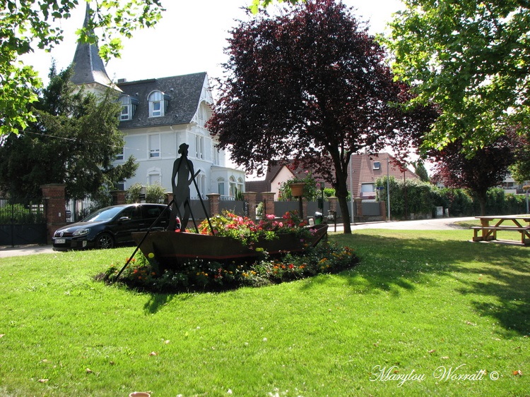 Souffelweyersheim (67): Promenade au bord du canal