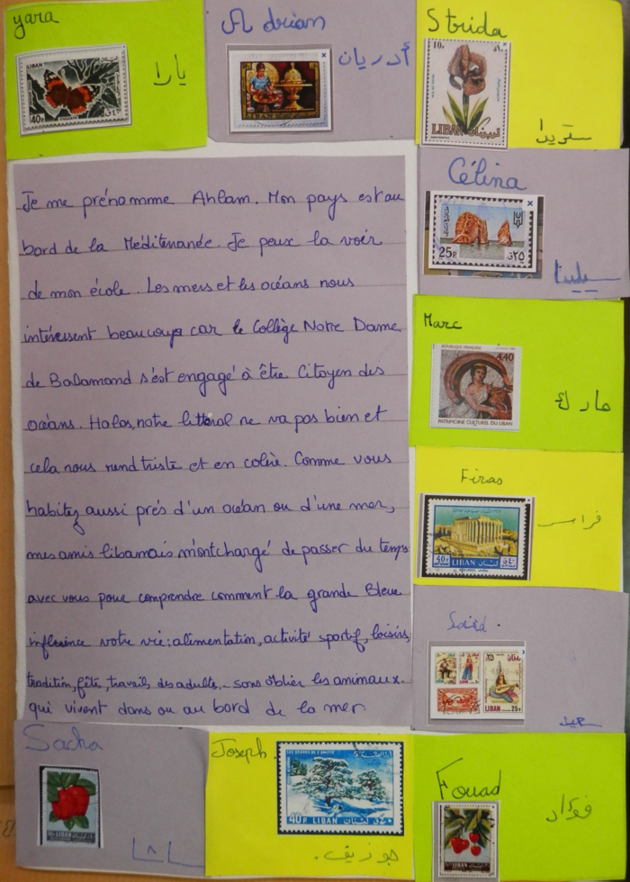 Présentation  des carnets de voyage pour nos amis français .