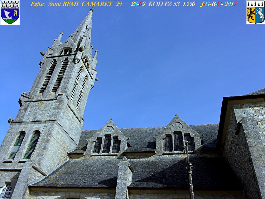 Eglise  Saint  REMI    3/4    CAMARET  29     D    17/01/2019