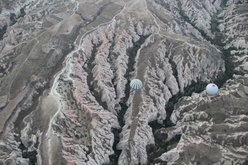 Survol de la Cappadoce