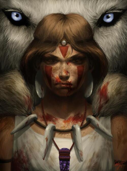 fanart Mononoke image