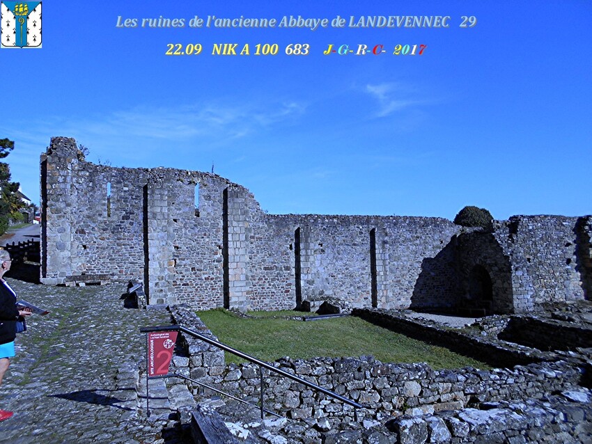 Ancienne  Abbaye  1/4  de  LANDEVENNEC  29      D     18/02/2019