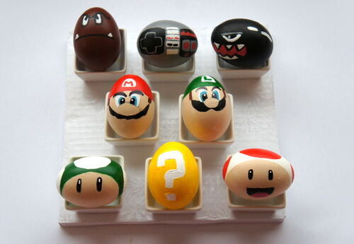 Pâques / Easter : On pense à la déco des œufs !