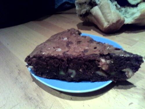 Brownies aux 3 noix ( pour mes Choco Addict de la maison^^)