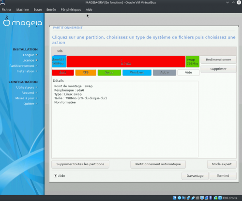 Installation d'un Serveur sous Mageia 8