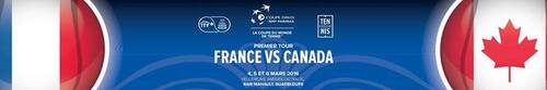 Coupe Davis - France / Canada