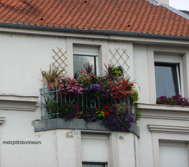 Sur un balcon, qu'y met-on?