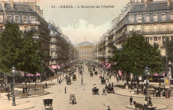 Paris. Avenue de l'Opéra