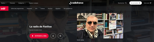 Fanxoa, fait sa radio et partage ses musiques préférées - France Inter
