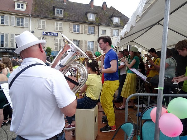 Châtillon sur Seine a fêté la musique le 21 juin 2016...