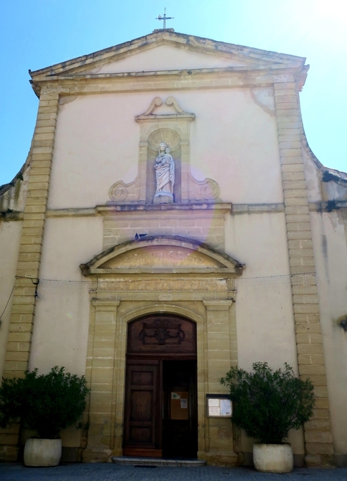 L'église Notre-Dame de Purification à Lauris