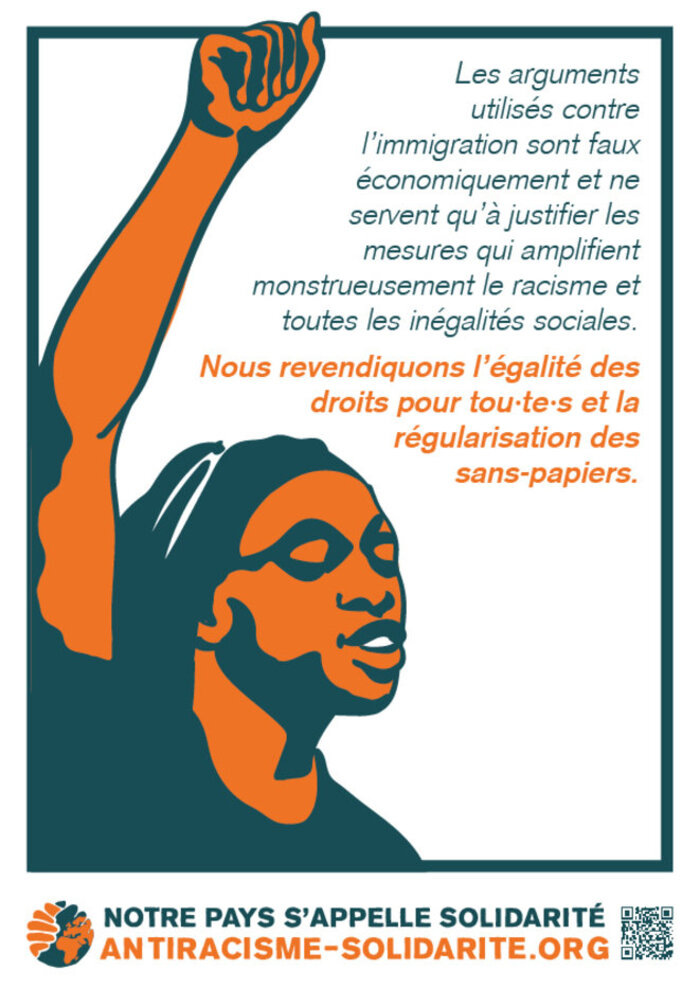   Paris - Rassemblement contre   le racisme et le fascisme pour l’égalité des droits et la justice sociale : Mardi 28 juin 2022 - 17h00