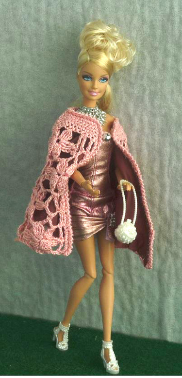 Barbie en cape "Glamour"