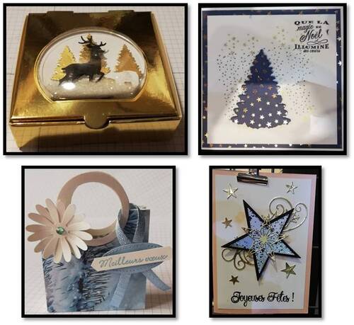 ATELIER DU 11/12/19 - CARTES DE NOEL