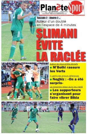 Samedi 14.11.2015 Aller Tanzanie-EN 2-2 (Q CM )