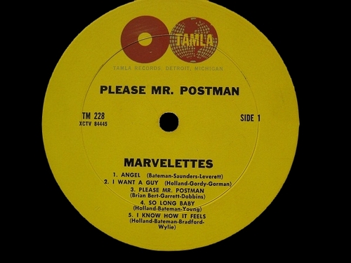 The Marvelettes : Album " Please Mr. Postman " Tamla Records TM 228 [ US ]
