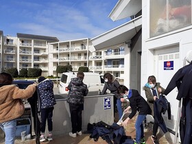 Première séance de Voile