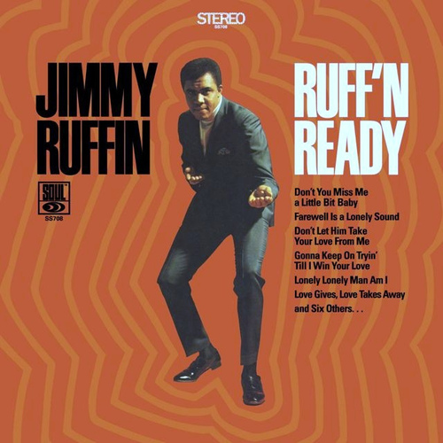 Jimmy Ruffin : Album " Ruff'n Ready " Soul Records SS 708 [ US ]