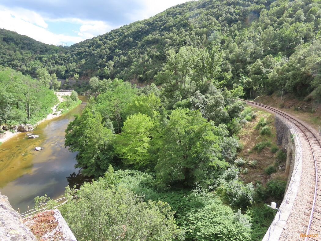 le train de l'Ardèche