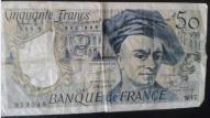 billets de 50 frs quentin de la tour 1987