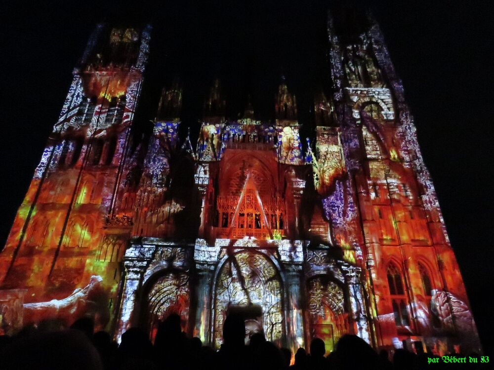 illumination à Rouen 