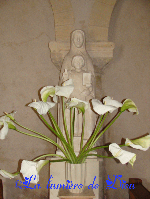 Colleville sur mer : église ND de l'Assomption