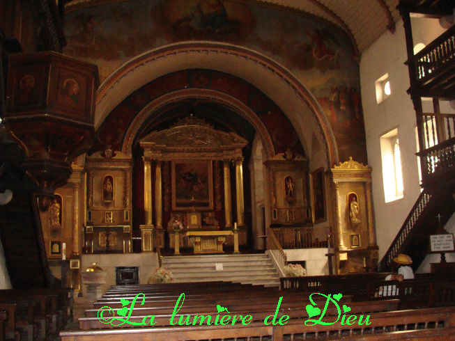 Sare : église saint Martin