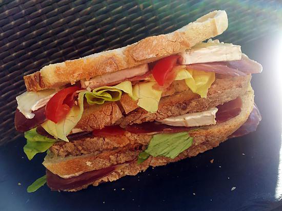 Recette de Sandwich *pique-nique* campagnard