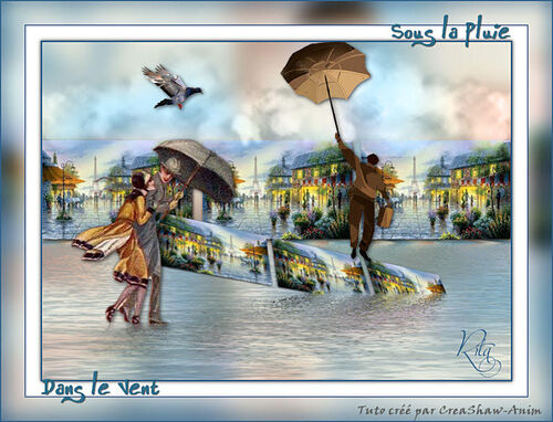 VOS CREATIONS T13 - Sous la pluie dans le vent