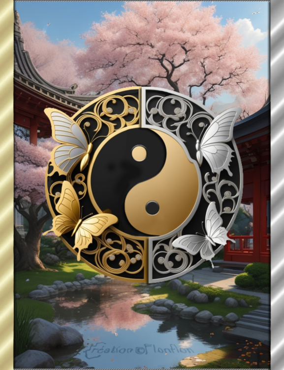 Yin et Yang Animal (défi Miroir des fantaisies)