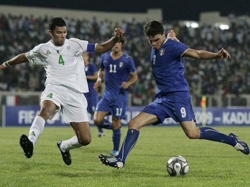 26.10.2009  Italie-EN 1-0 C.M U17 à Kaduna Nigéria
