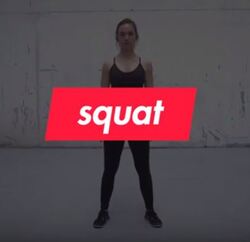 Les squats peuvent améliorer la pointe de vitesse