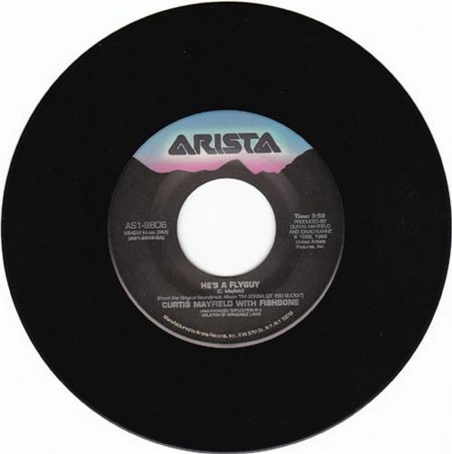 1989 : Single SP - CD - Maxi " Curtis Mayfield With Fishbone " Curtom / Arista Records [ US - UK - NE ]