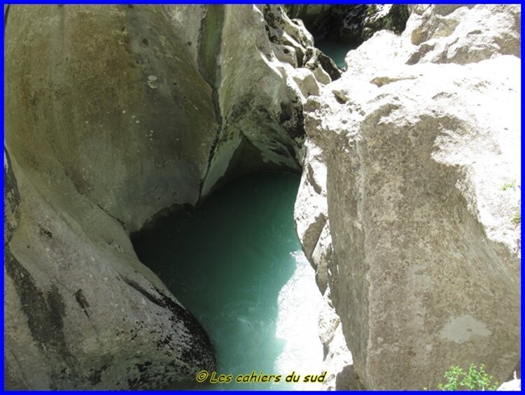 Gorges du Verdon, le sentier de l'Imbut